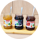 Various types of jam
