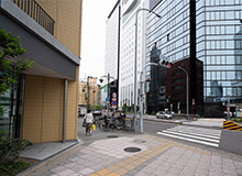 Turn left at Kawai Juku and continue down the street.